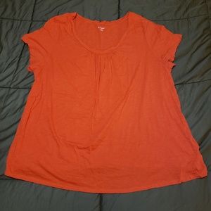 3XL Orange Maternity tshirt